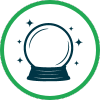 Risk foresight icon