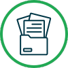 Simplify data collection icon
